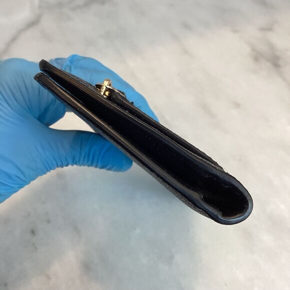 Coach Cross Grain Leather Slim Sleek Wallet - Picture 7 of 16